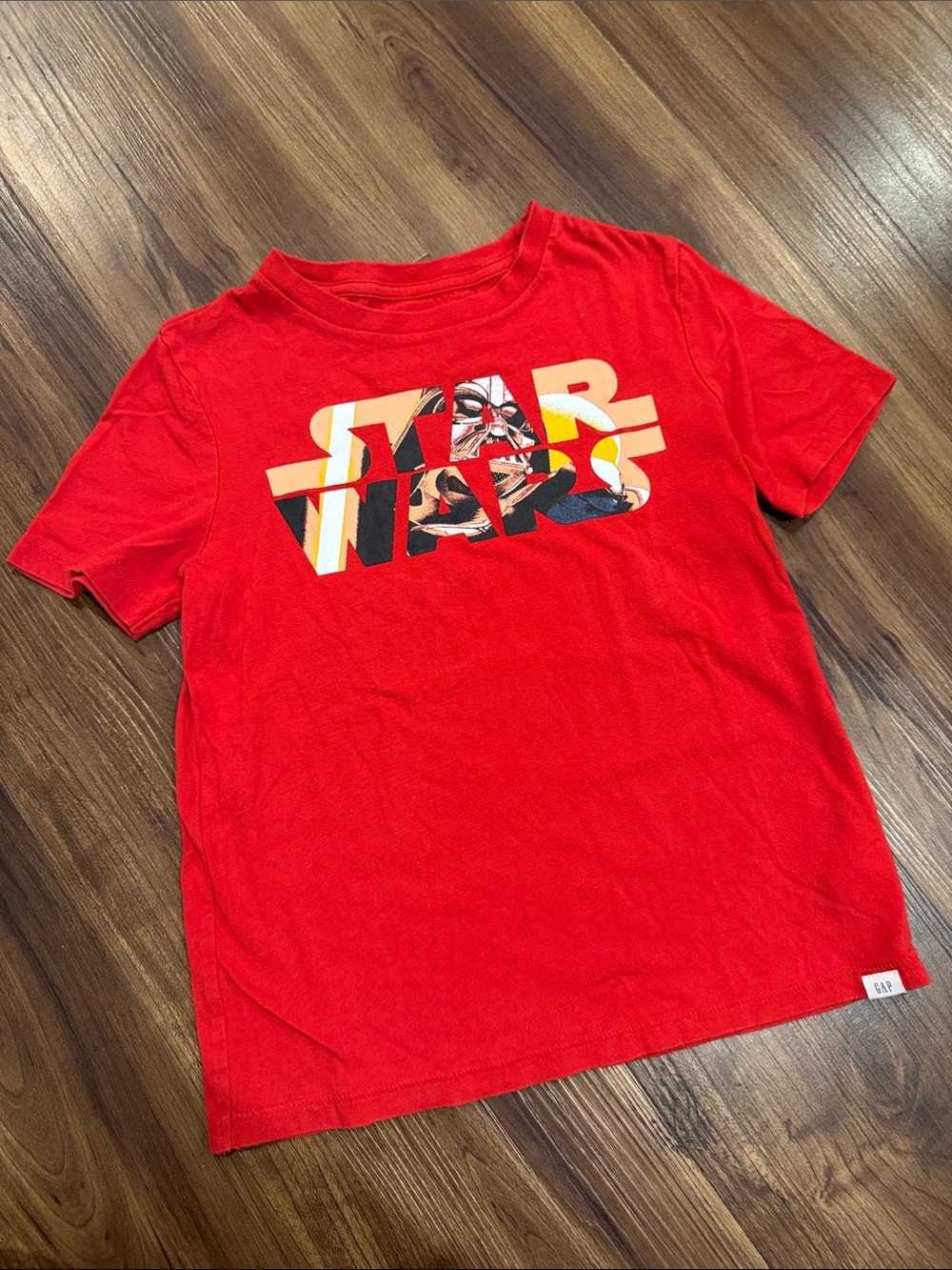 GAP Red Star Wars Logo Tee